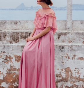 Pink Long Gown